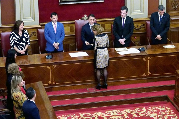 Entrega de las medallas