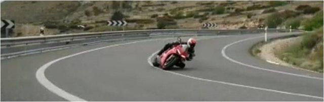 Motorista en la Carrasqueta