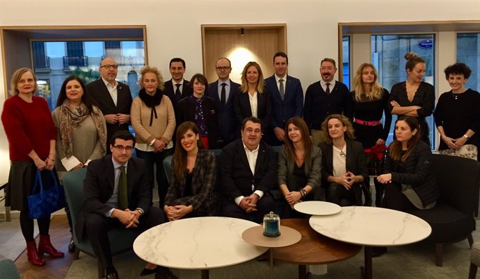 Presentación de moda donostiarra en hoteles