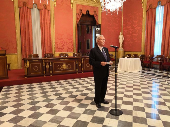 El president de la Cambra de Barcelona, Miquel Valls