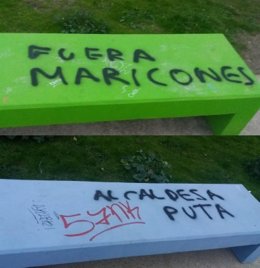 Pintadas homófobas en Torrelodones