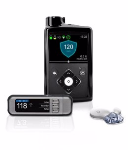 Dispositivo de Medtronic para la infusión de insulina