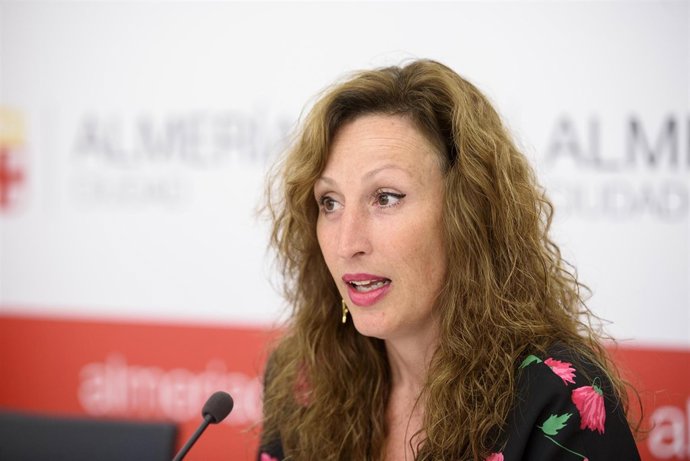 La concejal de Economía y Hacienda de Almería, María Vázquez (PP)