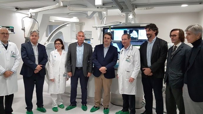 El dtor.Del CatSalut A.Comella a l'Hosp.Joan XXIII