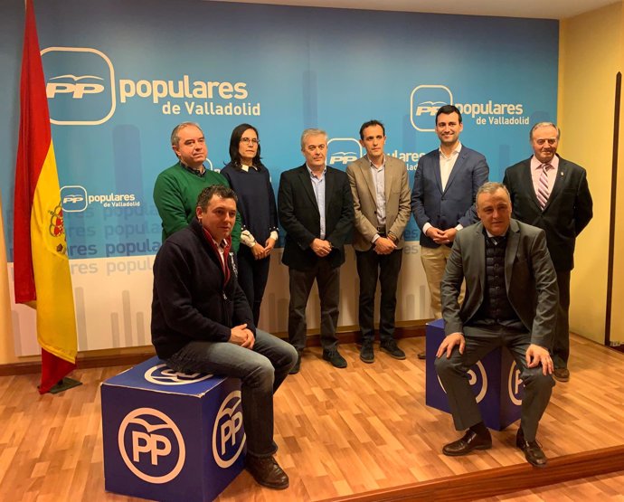 Candidatos del PP en seis municipios de Tierra de Campos. 13-12-18