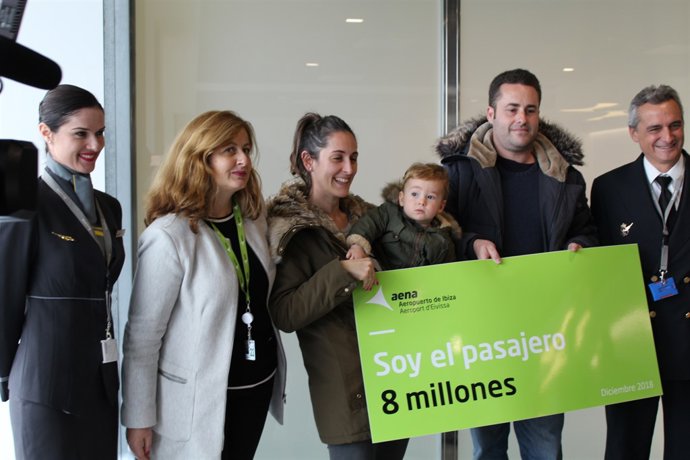 Pasajero 8 millones del Aeropuerto de Ibiza