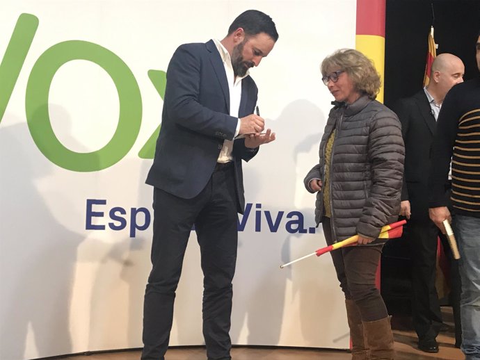 Acto de Vox en Teruel