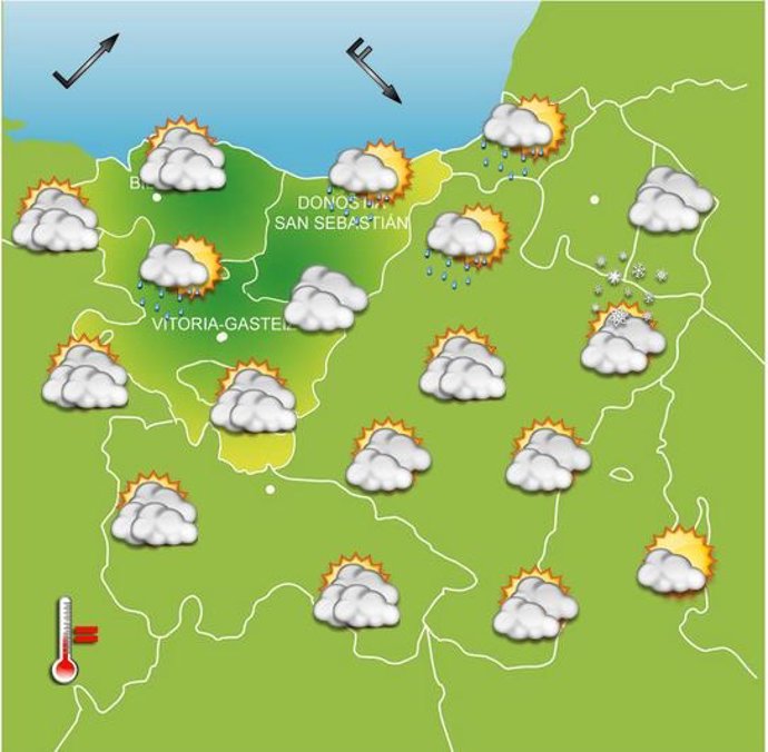 Previsiones para el 14 de diciembre