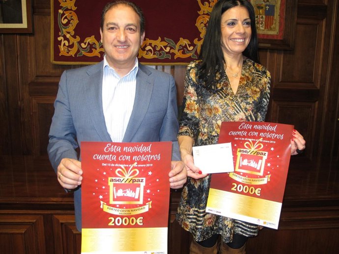 ASEMPAZ ha presentado hoy su campaña de Navidad en el Ayuntamiento de Teruel