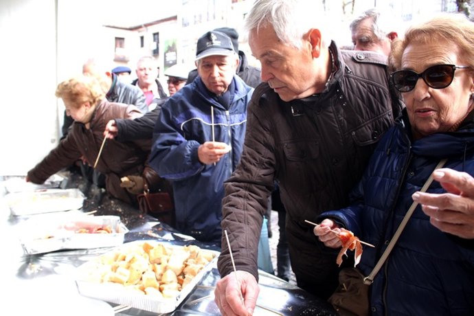 Degustación organizada por Asaja.
