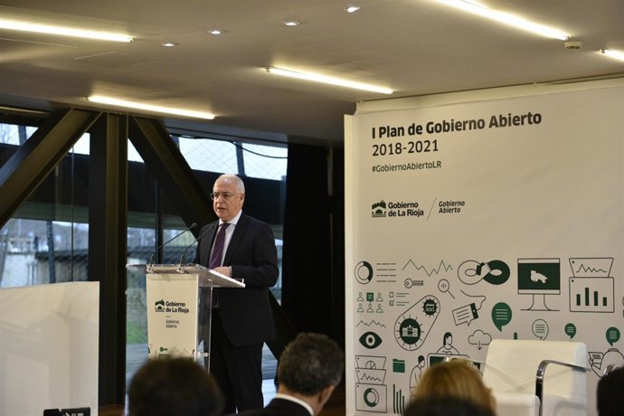 El presidente del Gobierno riojano, Jose Ignacio Ceniceros