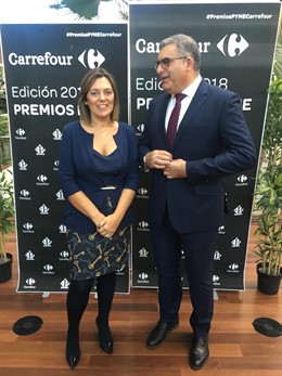 Valladolid.- Milagros Marcos y Gabriel García hoy en el Miguel Delibes