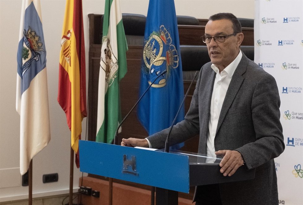 El presidente de la Diputación de Huelva, Ignacio Caraballo.