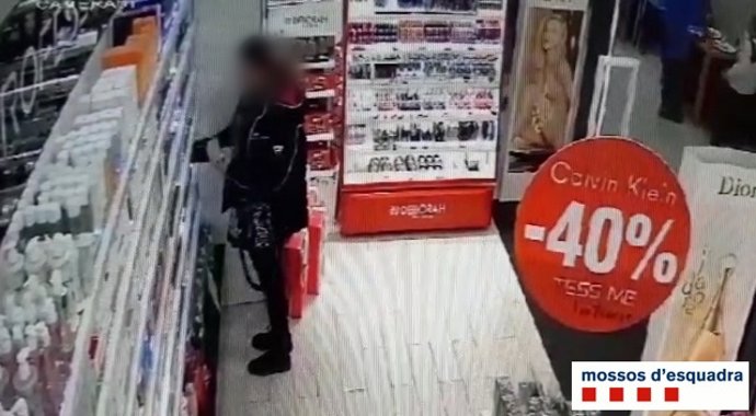 Imagen de uno de los robos en Les (Lleida)