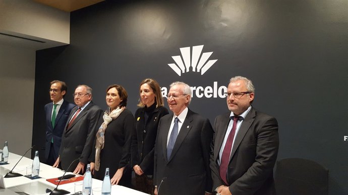 P.Relat, J.L.Bonet, A.Colau, À.Chacón, M.Valls i C.Serrallonga