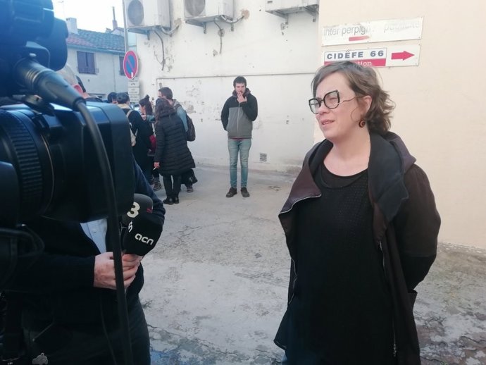 La regidora de la CUP-Capgirem a l'Ajuntament de Barcelona Eulàlia Reguant