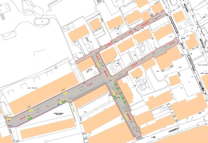 Plano del proyecto de renovación