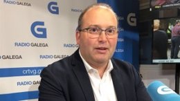 Miguel Tellado, en entrevista en Radio Galega
