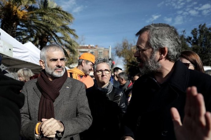El portaveu de Cs en el Parlament, Carlos Carrizosa