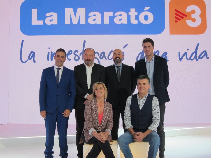 Presentació amb La Marató, amb V.Sanchis, S.Gordillo, R.Gener i G.Nierga