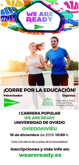 Cartel carrera 'we are ready'