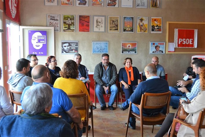 Reunión del PSOE en Los Silos
