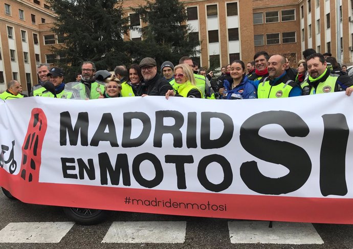 'Motos Sí', Manifestación A Favor De Las Motos