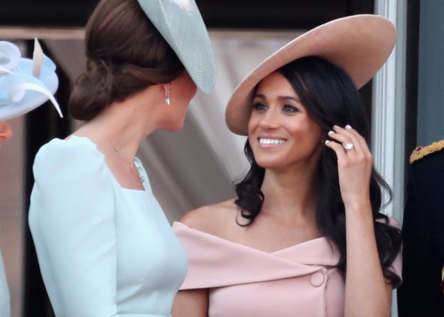  Kate Middleton Y Meghan Markle Rendidas Al Mismo Estillo