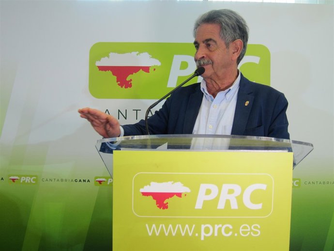 Miguel Ángel Revilla, secretario general del PRC