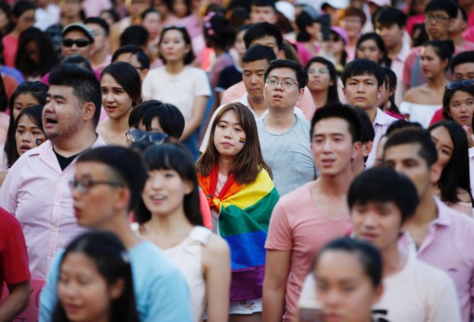 Marcha del orgullo gay en Singapur