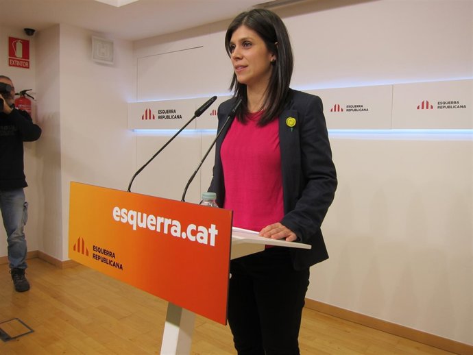 La portavoz de ERC, Marta Vilalta