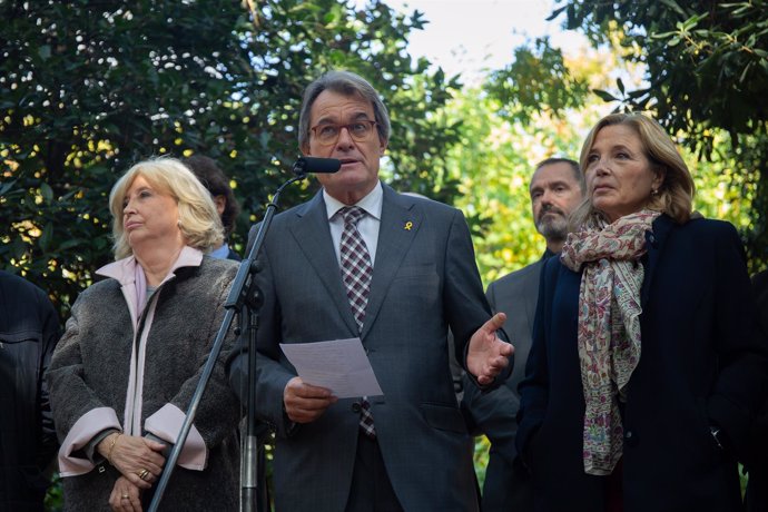 Artur Mas y otros miembros del anterior Govern se pronuncian sobre la sentencia 