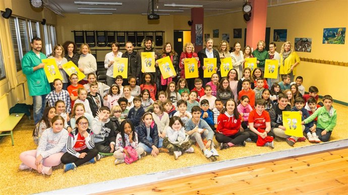 La vicepresidenta em la presentación del calendario de desarrollo sostenible