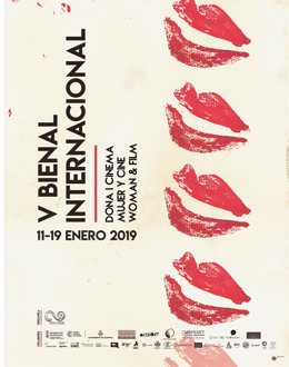 Cartell de la V Biennal Internacional Dona i Cinema de València