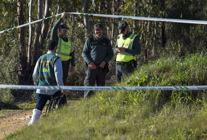 Lugar donde se ha localizado un cadáver que puede corresponder a Laura Luelmo