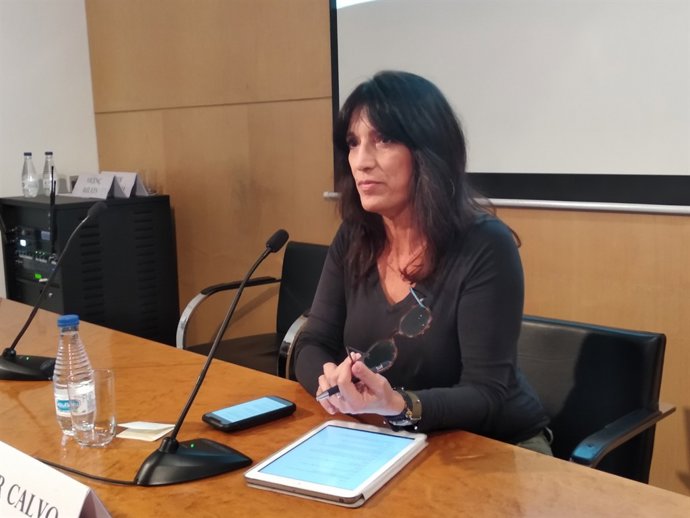 La portaveu dels presos sobiranistes, Pilar Calvo