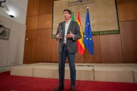 Marín garantiza que no cerrará ningún acuerdo con Vox y pide al PSOE-A que no bloquee la Mesa si hay acuerdo PP-Cs