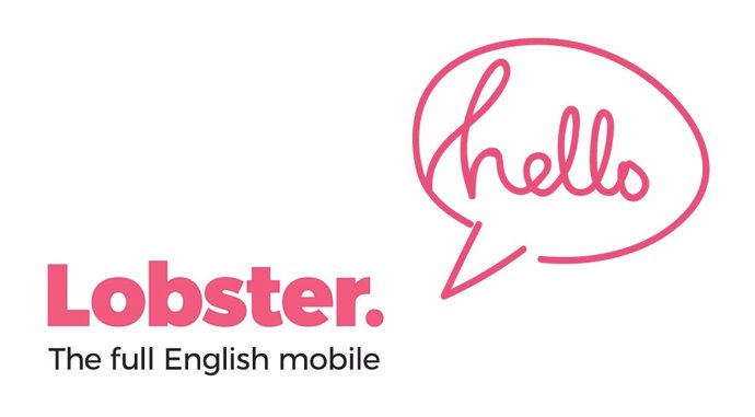 Logo del operador español en inglés Lobster