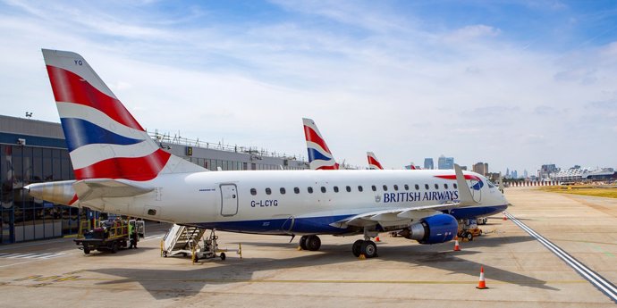 Avión de British Airways 