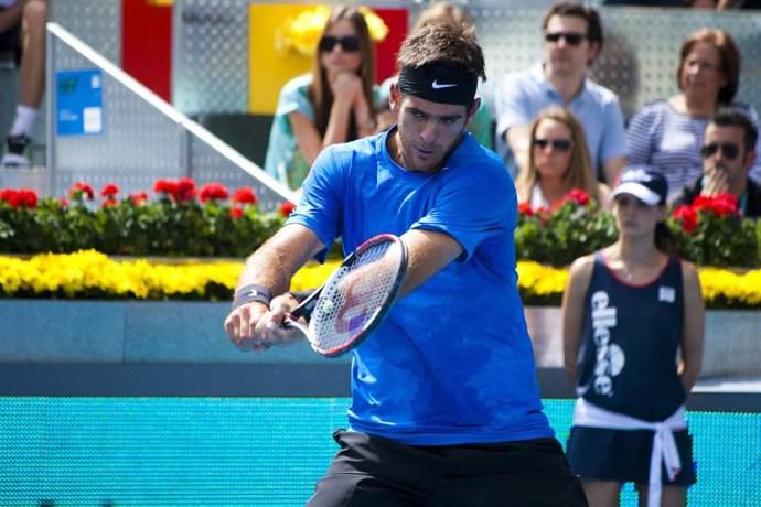 Juan Martin Del Potro Mutua Open Madrid Tenis