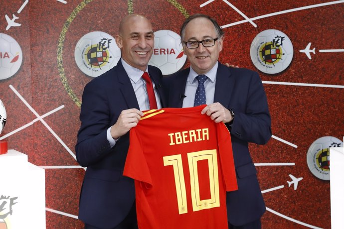 Iberia patrocina a la Real Federación Española de Fútbol