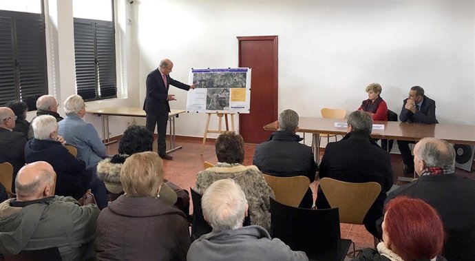 Presentación del proyecto de mejora de carreteras