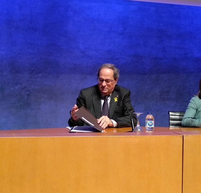 El president de la Generalitat, Quim Torra (arxiu)