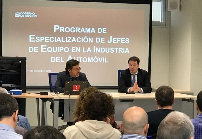 Una de las sesiones de este programa sobre laindustria del automóvil