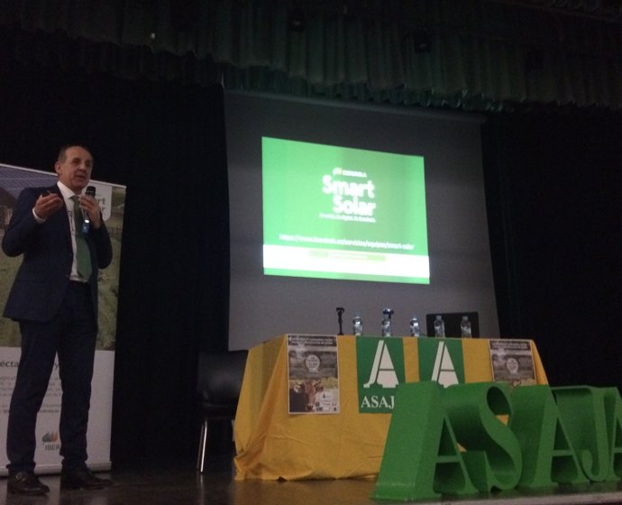 Presentación de la iniciativa de Iberdrola en Vitigudino (Salamanca). 18-12-18