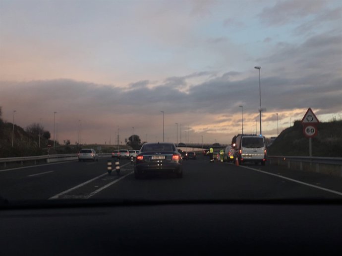 Accidente ocurrido esta mañana