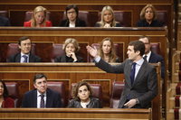 Casado dice que Torra busca una "guerra civil" y Sánchez le recuerda lo "callado" que estaba cuando gobernaba Rajoy