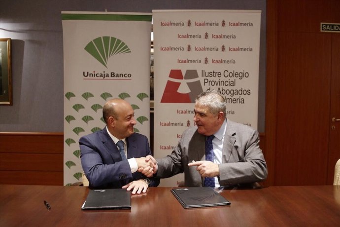 Acuerdo entre Unicaja Banco y el Colegio de Abogados de Almería