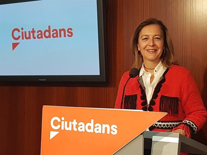 La líder de Cs a l'Ajuntament de Barcelona, Carina Mejías