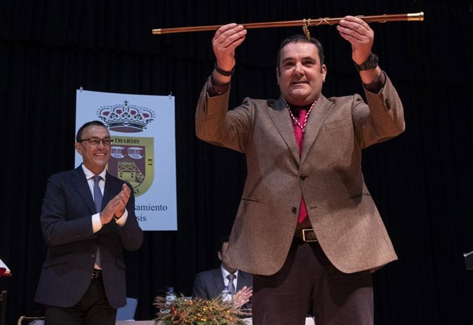 El alcalde de Tharsis, Lorenzo Gómez.